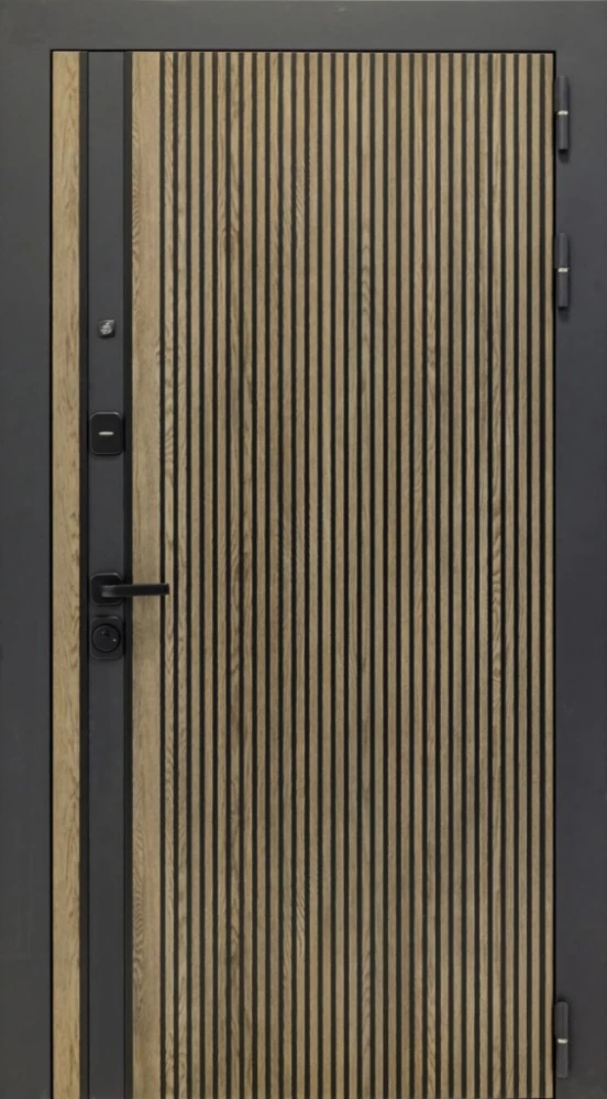 Входная дверь ДвериПРО Rosna ФЛ-790 Velutto Grigio DPRO220987 внешняя сторона